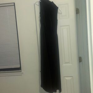 Long black dress